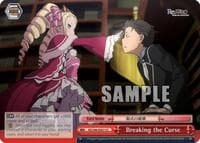 Breaking the Curse - Re:ZERO - Weiss Schwarz card