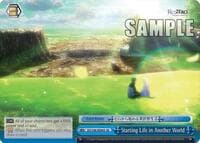 Starting Life in Another World (SR) - Re:ZERO - Weiss Schwarz card