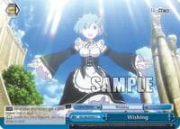 Wishing - Re:ZERO - Weiss Schwarz card