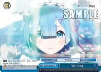 Wishing (SR) - Re:ZERO - Weiss Schwarz card