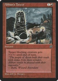 Aliban's Tower [Version 2] - Homelands - Magic: The Gathering card