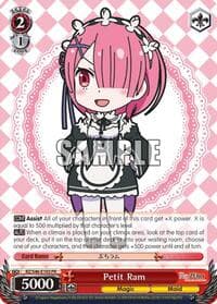 Petit Ram - Re:ZERO - Weiss Schwarz card