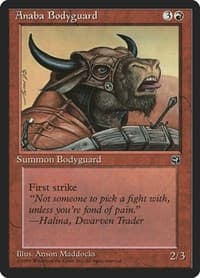 Anaba Bodyguard [Version 2] - Homelands - Magic: The Gathering card
