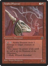 Anaba Shaman [Version 2] - Homelands - Magic: The Gathering card