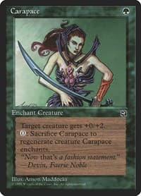 Carapace [Version 2] - Homelands - Magic: The Gathering card
