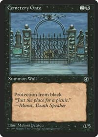 Cemetery Gate [Version 2] - Homelands - Magic: The Gathering card