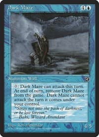 Dark Maze [Version 2] - Homelands - Magic: The Gathering card