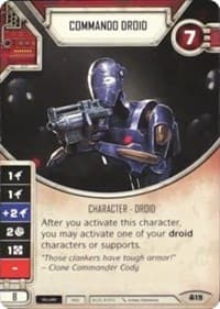 Commando Droid - Convergence - Star Wars: Destiny card