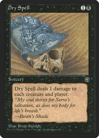 Dry Spell [Version 2] - Homelands - Magic: The Gathering card