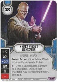 Mace Windu's Lightsaber - Convergence - Star Wars: Destiny card