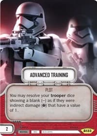 Advanced Training - Convergence - Star Wars: Destiny card