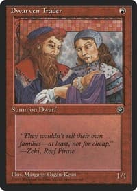 Dwarven Trader [Version 2] - Homelands - Magic: The Gathering card