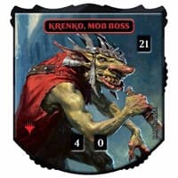 Relic Tokens: Legendary Collection - Krenko, Mob Boss - Ultra Pro Tokens - Life Counters card