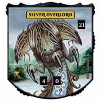 Relic Tokens: Legendary Collection - Sliver Overlord - Ultra Pro Tokens - Life Counters card