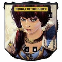 Relic Tokens: Legendary Collection - Jhoira of the Ghitu - Ultra Pro Tokens - Life Counters card