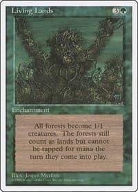 Living Lands - Fourth Edition - Magic: The Gathering card