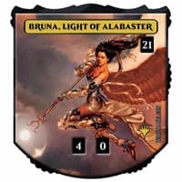 Relic Tokens: Legendary Collection - Bruna, Light of Alabaster - Ultra Pro Tokens - Life Counters card