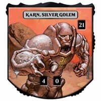 Relic Tokens: Legendary Collection - Karn, Silver Golem - Ultra Pro Tokens - Life Counters card