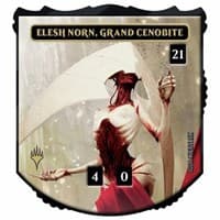 Relic Tokens: Legendary Collection - Elesh Norn, Grand Cenobite - Ultra Pro Tokens - Life Counters card