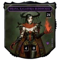 Relic Tokens: Legendary Collection - Drana, Kalastria Bloodchief - Ultra Pro Tokens - Life Counters card