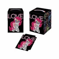 My Little Pony - Retro Neon PRO-100+ Deck Box - Ultra Pro Deck Boxes - Deck Boxes card