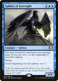 Sphinx of Foresight - Ravnica Allegiance - Magic: The Gathering card