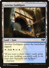 Azorius Guildgate (244) - Ravnica Allegiance - Magic: The Gathering card
