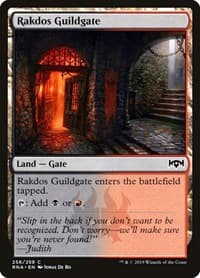 Rakdos Guildgate (256) - Ravnica Allegiance - Magic: The Gathering card