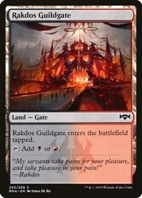 Rakdos Guildgate (255) - Ravnica Allegiance - Magic: The Gathering card