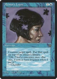Memory Lapse [Version 2] - Homelands - Magic: The Gathering card