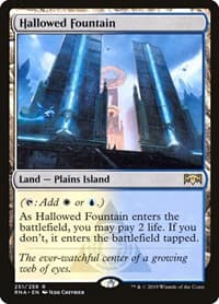 Hallowed Fountain - Ravnica Allegiance - Magic: The Gathering card