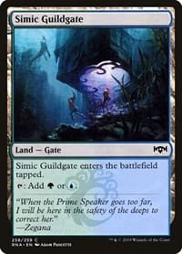 Simic Guildgate (258) - Ravnica Allegiance - Magic: The Gathering card