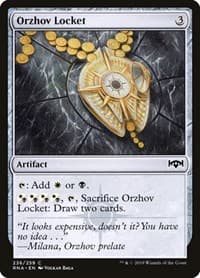 Orzhov Locket - Ravnica Allegiance - Magic: The Gathering card