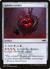 Rakdos Locket - Ravnica Allegiance - Magic: The Gathering card