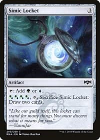 Simic Locket - Ravnica Allegiance - Magic: The Gathering card