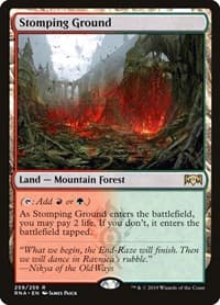 Stomping Ground - Ravnica Allegiance - Magic: The Gathering card