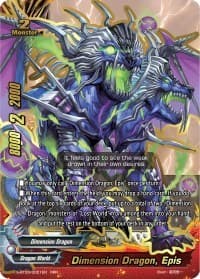 Dimension Dragon, Epis - True Awakening of Deities - Future Card BuddyFight card