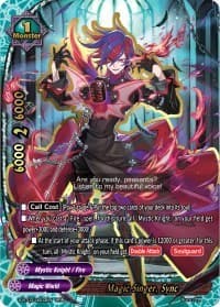 Magic Singer, Sync - True Awakening of Deities - Future Card BuddyFight card