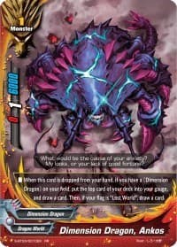 Dimension Dragon, Ankos - True Awakening of Deities - Future Card BuddyFight card