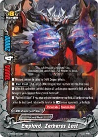 Emplord, Zerberos Lost - True Awakening of Deities - Future Card BuddyFight card