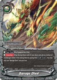Barrage Dive! - True Awakening of Deities - Future Card BuddyFight card