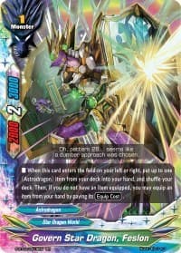 Govern Star Dragon, Feslon - True Awakening of Deities - Future Card BuddyFight card
