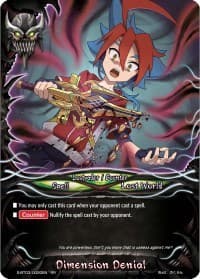 Dimension Denial - True Awakening of Deities - Future Card BuddyFight card