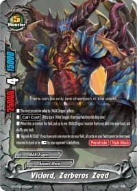 Viclord, Zerberos Zeed - True Awakening of Deities - Future Card BuddyFight card
