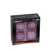 Deluxe Mana Loyalty Dice for Magic - Black (22mm) - Ultra Pro Life Counters - Life Counters card