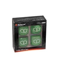 Deluxe Mana Loyalty Dice for Magic - Green (22mm) - Ultra Pro Life Counters - Life Counters card