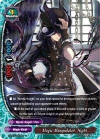 Magic Manipulator, Night - True Awakening of Deities - Future Card BuddyFight card