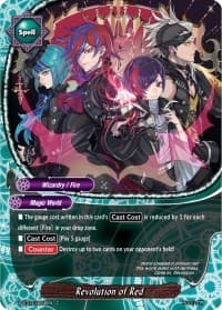 Revolution of Red - True Awakening of Deities - Future Card BuddyFight card