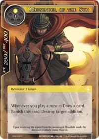 Messenger of the Sun - The Strangers of New Valhalla - Force of Will card
