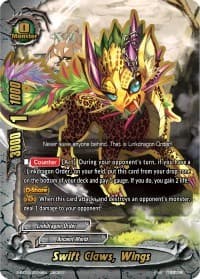 Swift Claws, Wings - True Awakening of Deities - Future Card BuddyFight card